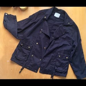 ✨UO✨ Navy Utility Jacket